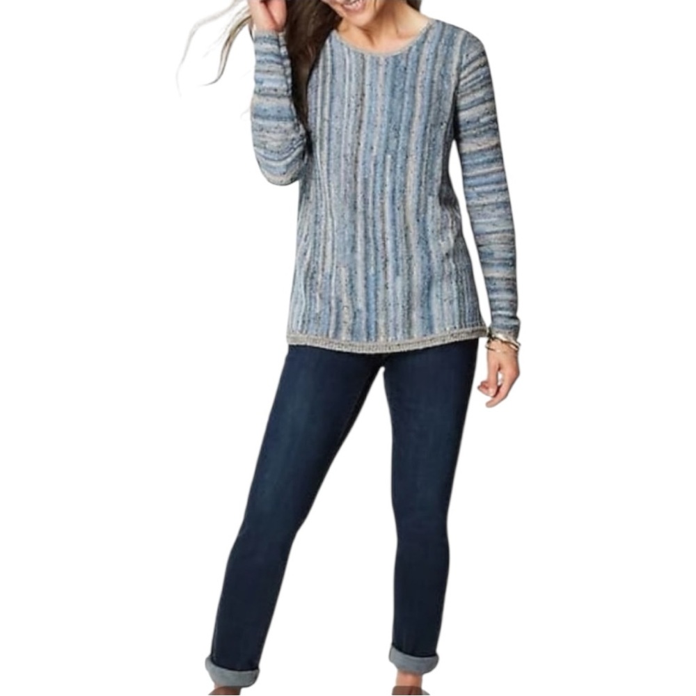 J. Jill Striped Sweater